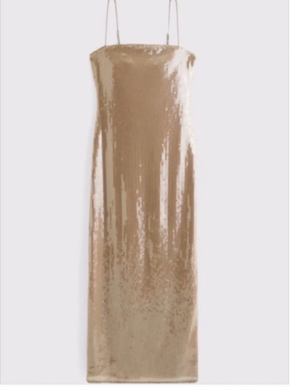Abercrombie Gold Sequin Dress